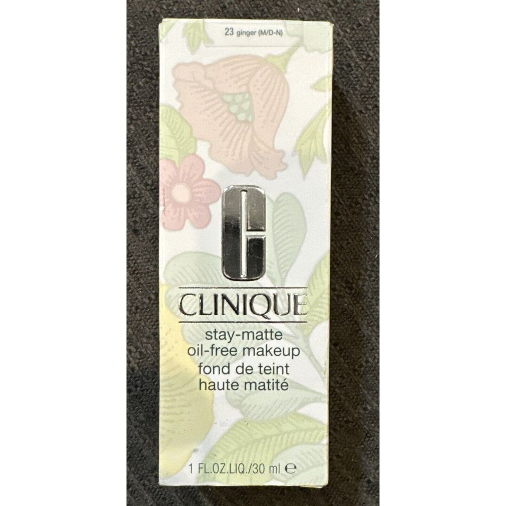 HTF Clinique Stay-Matte Oil-Free Makeup Foundation 23 Ginger  30ml/1oz SOLD OUT!